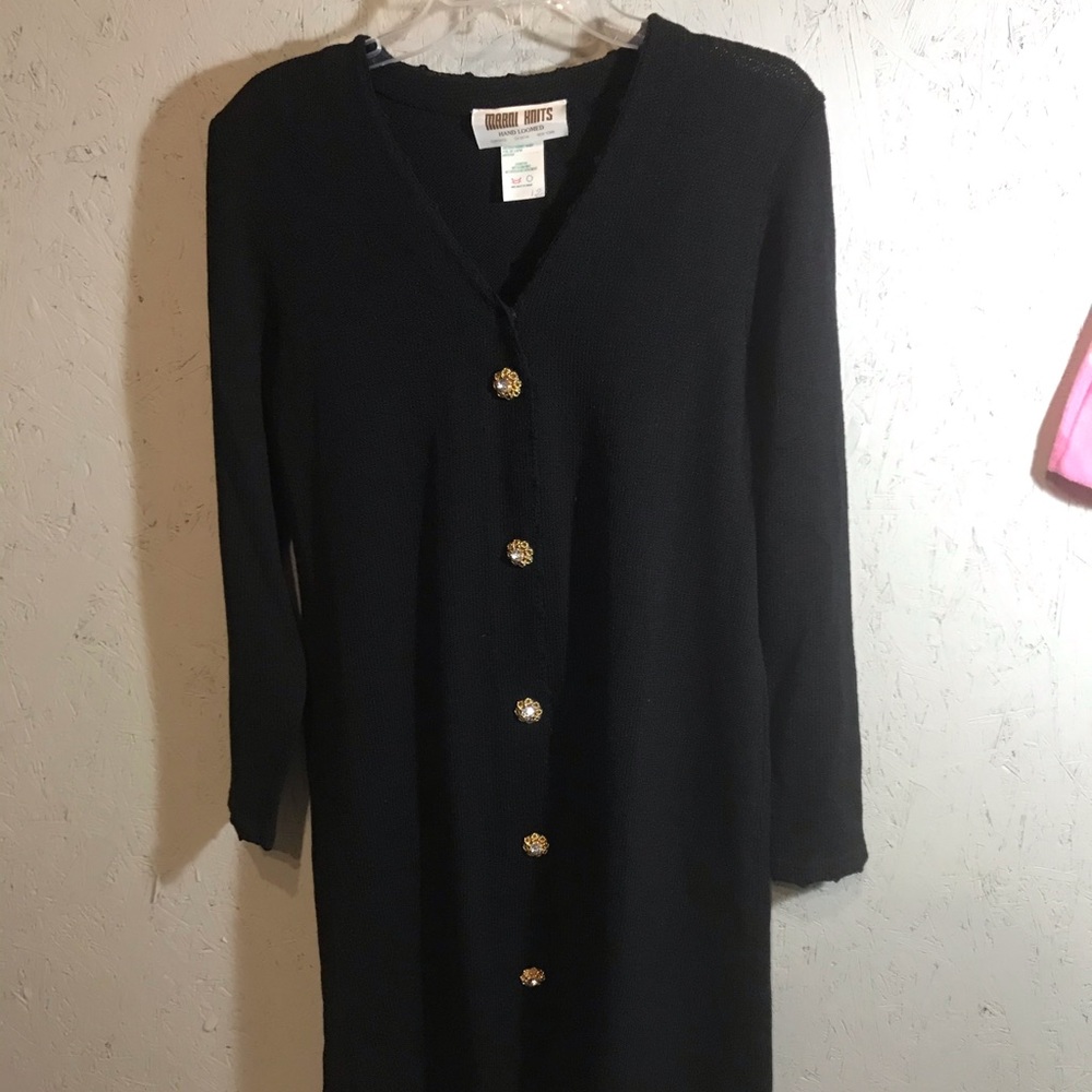 Marni Knits Hans Loomed vintage dress; 3201#